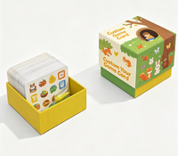 Jeu de cartes personnalisé en papier avec boîte rigide pour soirées adultes, divertissement familial et cadeau éducatif pour le plaisir social