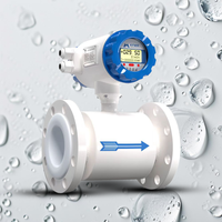 Medidor de Flujo Electromagnético Personalizado KFMH Wifi Inteligente, para Líquidos Corrosivos con un 0.2% de Contenido de Agua y Ácidos, Fabricado en SUS316L, para una Medición Rápida
