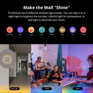 Sonoff T5 US 120 1C 2C 3C 4C Smart <strong>Wall</strong> <strong>Light</strong> <strong>Switch</strong> Access Smart Home Via Ewelink Wifi Alexa Google Home PC Material 240V Max. - Product Image 5