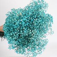 Bunga Baby Breath kering bunga Gypsophila dinding bunga Baby Breath buket bunga kering lengkungan pernikahan