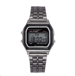 Orologio Digitale Classico con Cassa Quadrata - Design Senza Tempo che Non Scade Mai di Tendenza - Product Image 6