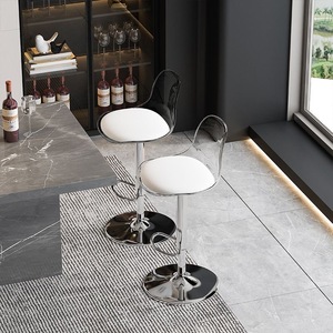 Meubles de bar les plus vendus et abordables, tabourets de bar modernes, chaises hautes noires pour bar en vente - Product Image 3