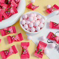 Bonbons Xiaoke Aola sans sucre, aux fruits, canneberges et menthe, en forme de boule, sachet de 200g, friandises asiatiques sucrées