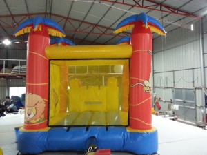 Château gonflable avec toboggan pour enfants, en promotion, idéal pour la location commerciale lors de fêtes - Product Image 6