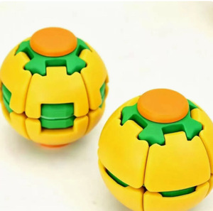 New Hot Sale 3D Press <b>Rotating</b> Silicone Decompression Vortex Ball Multi-color <b>Desk</b> Sensory Toy Birthday Gift for Adults Teens - Product Image 5