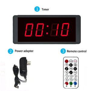 <span class=keywords><strong>Reloj</strong></span> Digital LED multifuncional Temporizador digital de control remoto para competición Temporizador de avance y retroceso de 4 dígitos de 1,8 pulgadas - Product Image 4