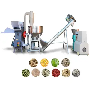 New innovative good quality pellet machine feed processing machines for sale in Africa with 300-400kg/h capacity