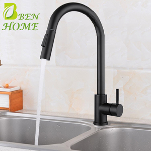 طقم خلاط دش صناعي تجاري حديث صنابير مطبخ من الفولاذ المقاوم للصدأ ، بدون وظيفة استشعار - Product Image 6