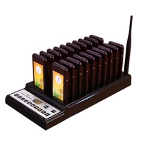 Système de radiomessagerie sans fil pour Restaurant, gestion de la file d'attente, appel des serveurs et des invités avec 20 Pagers