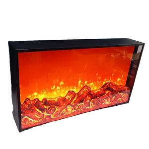 <span class=keywords><strong>Chimenea</strong></span> Eléctrica Personalizada OEM ODM, <span class=keywords><strong>Chimenea</strong></span> Eléctrica <span class=keywords><strong>Empotrada</strong></span> Inteligente con Control WiFi y Llama Multicolor - Product Image 4