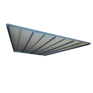 Auvents de toit rétractables motorisés en alliage d'aluminium Toit rétractable en PVC Arches de pergola Arbres <span class=keywords><strong>Cassette</strong></span> complète pliable - Product Image 4