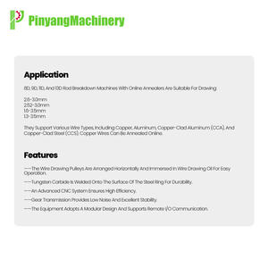 <span class=keywords><strong>Fil</strong></span> de cuivre faisant la machine Machine de tréfilage RBD en cuivre à grande vitesse 8mm avec prise à double <span class=keywords><strong>bobine</strong></span>/<span class=keywords><strong>bobine</strong></span> et <span class=keywords><strong>bobine</strong></span> - Product Image 4