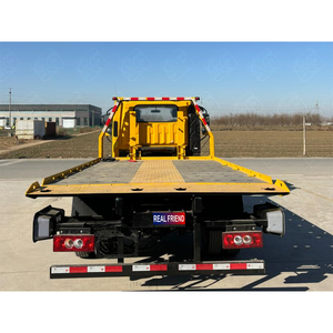 Nouveau camion de dépannage Xiangnongda, Euro VI, camion de récupération à plateau plat 4x2 pour l'exportation, origine Chine - Product Image 4