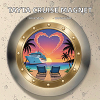 TAYTA Panneau magnétique personnalisé pour cabine de croisière – Décoration romantique et durable pour chambre de bateau, grande taille, promotionnel, résistant à l'eau