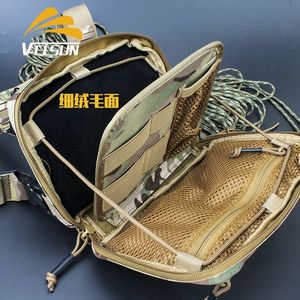 Mini Paquete de pecho versátil para ciclismo y viaje-Bolsa cruzada de tecnología impermeable para teléfono, tableta y equipo de cámara - Product Image 4