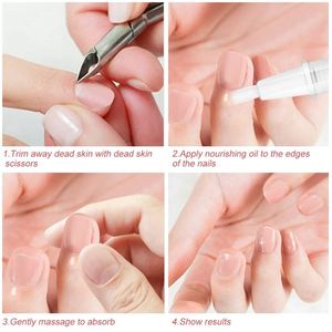 Wholesale Bling Silver <b>Gold</b> 2ml 4ml 5ml Plastic Empty Twist Nail Revitalizertrea Cuticle Oil Brush <b>Pen</b> Cosmetic Packaging Screen - Product Image 4