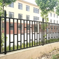 Ensemble de balustrades et mains courantes en aluminium de 6 pieds, luxe, écologique, thermolaqué pour escaliers extérieurs, balcons et sécurité de jardin