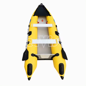Canoa de pesca inflable para 4 personas <span class=keywords><strong>Kayak</strong></span> <span class=keywords><strong>doble</strong></span> de China de mar <span class=keywords><strong>barato</strong></span> a la venta - Product Image 4