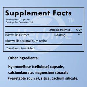 Cápsulas de Extracto de Boswellia (1200 MG) (180 Cápsulas) - Sin Gluten, Sin OMG, Veganas, 90 Porciones - Venta al Por Mayor, Personalizable - Product Image 2