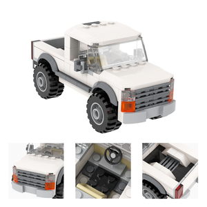 MOC4110-4121 Tesla Ford พิทักษ์ RS 911รถอเนกประสงค์แนวสปอร์ตรถแวกอนรถฟอร์ดมัสแตงของเล่นเด็ก - Product Image 6