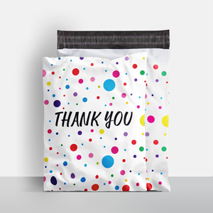 Bolsa de Embalaje de Poliéster Personalizada con Estampado Completo Arcoíris, Precio al por Mayor, Bolsa de Envío para Ropa - Product Image 1