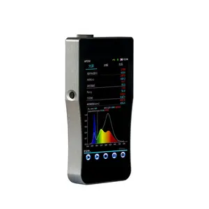 380-780nm Handheld Spectral Illumination Tester and Meter Portable CCT CRI Digital lux Meter Spectrum Analyzer