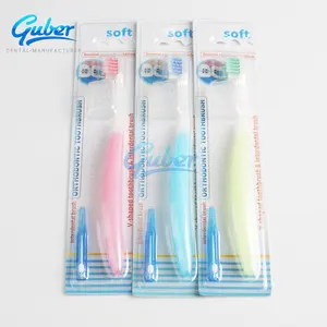 * dental equipments Materials cleaning Kit Orthodontic Travel Care Brush U-Type Du Point Adult Toothbrush
