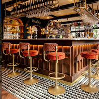 Kustomisasi Counter Bar Komersial Gaya Minimalis Modern untuk Luar Ruangan, Solusi Satu Atap untuk Peralatan Bar