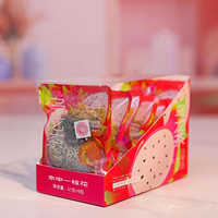 Thé de fruits en sachet traditionnel chinois en gros, thé de santé fleuri, papaye, ananas, citron, fruit du dragon, 328g