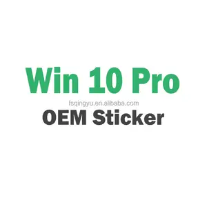 Vinci 10 adesivi Pro OEM 100% l'attivazione Online vinci 10 adesivi Pro OEM COA vincono 10 spedizione di adesivi professionali velocemente