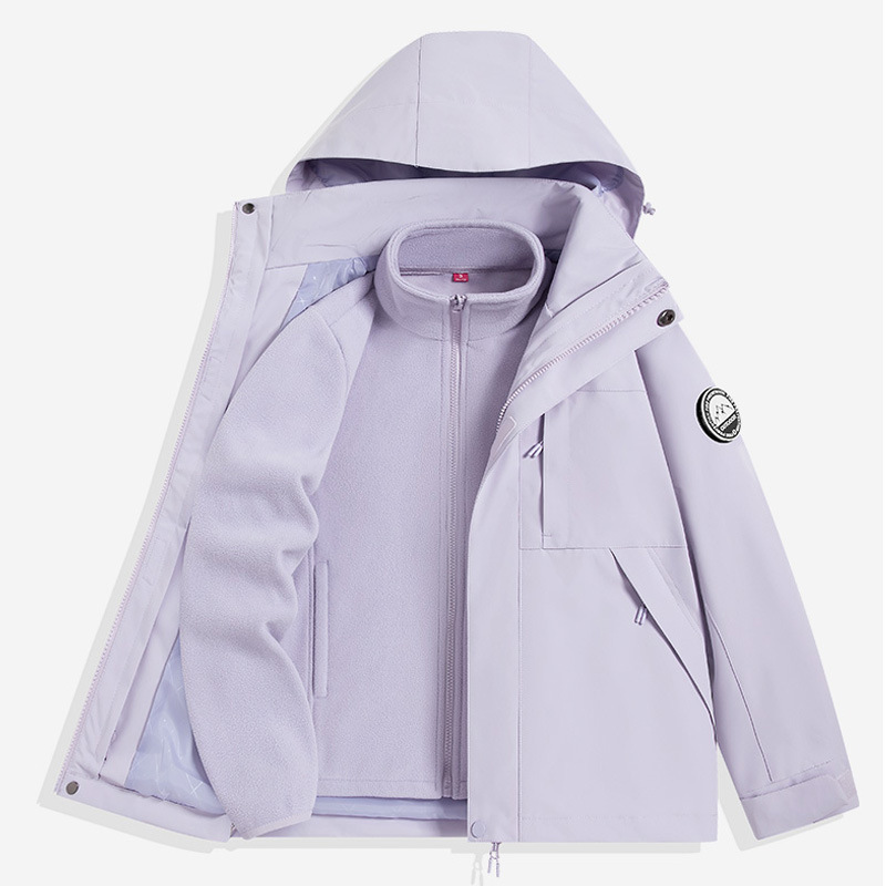 Glicinia blanca púrpura