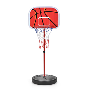 Children Indoor Outdoor <b>Sport</b> <b>Toys</b> Adjustable Portable Basketball Hoop Stand Set - Product Image 4