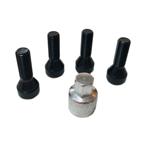 Tornillos <span class=keywords><strong>Antirrobo</strong></span> de Acero Inoxidable de Alta Calidad 36136797538, 14x1.5, Forma de Flor de Ciruelo, Tuercas para Ruedas de Coche para BMW - Product Image 2