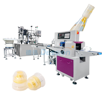 Nouveaux Styles Honey Cap Citron Boisson Poudre De Remplissage D'étanchéité Ensacheuse Automatique pour Bouteille En Plastique Potable Bouchon À Vis