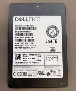 SSD Dell EMC 3,84 To SATA/SAS 6 Gbps à lecture intensive 2,5'' pour serveur Dell PowerEdge R750 R760 R660 - Product Image 1