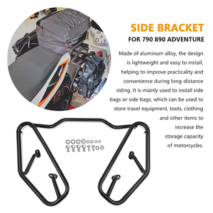 2019-2023 pour KTM <span class=keywords><strong>790</strong></span> Adventure <span class=keywords><strong>ADV</strong></span> 890 Adventure support de montage de sac latéral nouvel état support de sac de voyage - Product Image 4