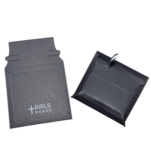 Enveloppes cadeaux en papier <span class=keywords><strong>kraft</strong></span> imprimées avec logo personnalisé Enveloppes d'emballage en carton <span class=keywords><strong>blanc</strong></span> avec bande déchirable à décoller pour l'artisanat - Product Image 4