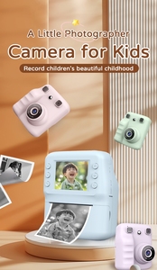Appareils <span class=keywords><strong>photo</strong></span> CMOS 1080p 2026 avec écran 2,4 pouces, 9 fonctions, imprimante <span class=keywords><strong>photo</strong></span> pour portraits, création de VLOG, lecture de musique MP3 pour enfants - Product Image 5