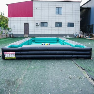 Aufblasbares Fußballspiel Beliebtes Snooker-Fußball Aufblasbares Menschliches Billard Fußball-Snooker zum Verkauf - Product Image 1