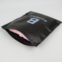 Emballage pour sweats à capuche, t-shirts, plastique givré avec fermeture éclair, sachets refermables pour vêtements, sacs en plastique personnalisés pour vêtements