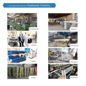 Ligne de production de tuyaux ondulés à paroi simple, haute vitesse, pour tuyaux PVC, avec contrôle PLC, extrudeuse plastique à onduleur ABB, économie d'énergie de 30% - Product Image 5