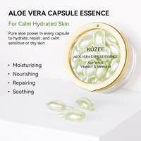 Service OEM ODM, sérum pour le visage à l'aloe vera, essence minérale, acide hyaluronique, hydratant, revitalisant, nourrissant, lissant