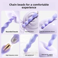 Perles Anales, Plug Anal, Œuf d'Amour, Vibrateur 10 Modes, Stimulateur Télécommandé, Rechargeable, Étanche, Jouet Sexuel Adulte Unisexe