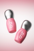 Tube de brillant à lèvres rose PET avec applicateur, contenant vide en plastique pour teinte à lèvres, fournisseur en gros d'emballages cosmétiques