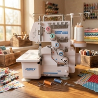 Machine à coudre surjeteuse 5 fils Jukky 535 pour usage domestique