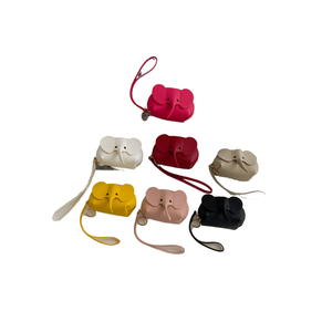 Portafoglio Unisex Mini catenina in pelle sintetica con porta carte Bus portachiavi portamonete portamonete portamonete-da viaggio con chiusura a cerniera - Product Image 2