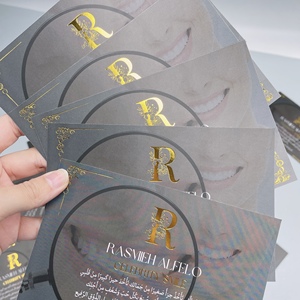 Cartes de visite personnalisées en gros à faible MOQ avec dorure à chaud, impression de texte arabe, cartes en carton avec code QR, cartes d'instructions de marque, cartes de remerciement - Product Image 5