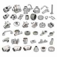 Pièces moulées en acier inoxydable de haute qualité Liuxi pour raccords de tuyaux d'échappement automobiles, fournisseur OEM de pièces moulées