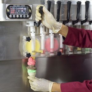 Liste de prix des machines à crème glacée coréenne, machine à glace pilée avec mélangeur de crème au lait pour Bingsu - Product Image 4