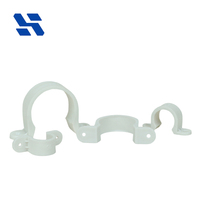 Collier de serrage en U en PVC durable pour conduites électriques et tuyaux de plomberie